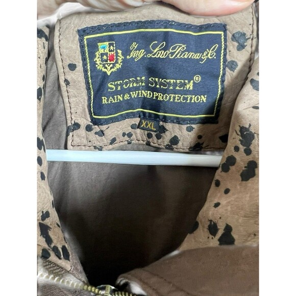 Loro Piana Storm System Mens Heavy Field Jacket Medium XXL Leather (no Hood) - Picture 11 of 16